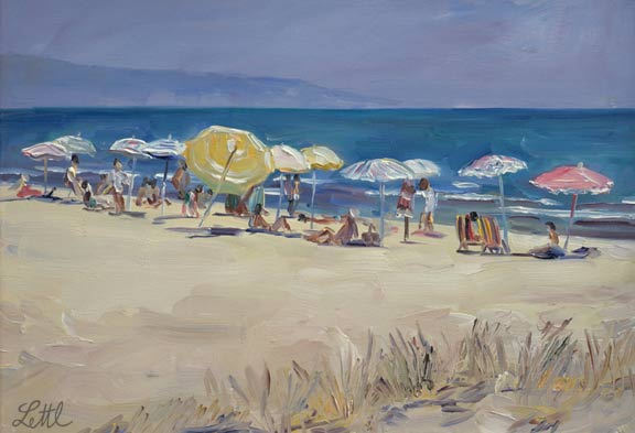 Wolfgang Lettl - Strand I - 50x70cm