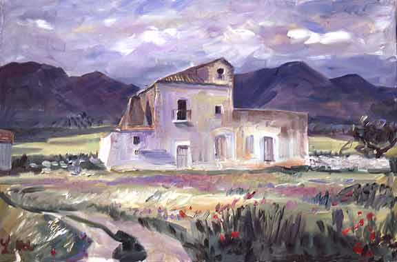 Wolfgang Lettl - Masseria - 60x100cm