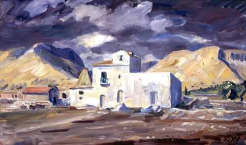 Wolfgang Lettl - Masseria - 60x100cm