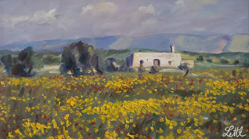 Wolfgang Lettl - Masseria - 40x70cm