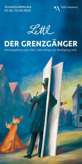 Einladung - Der Grenzgänger - Retrospektive zum 100. Geburtstag von Wolfgang Lettl