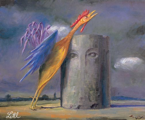 Wolfgang Lettl - Konstantin(1997), 35x42 cm