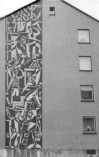 Wolfgang Lettl - Babel - Sgraffito 